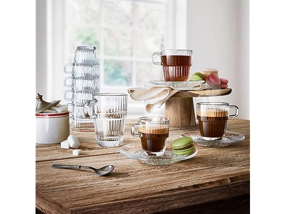 Bormioli Rocco Barshine 8.5 oz. Tea or Coffee Cups