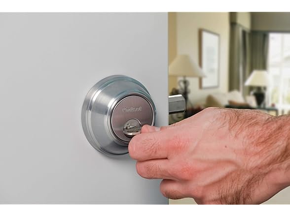 Deadbolt, Keyed One Side - SmartKey