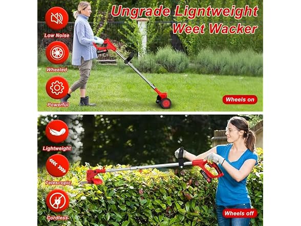 Generic GAR-28 21V Cordless Weed Wacker Trimmer
