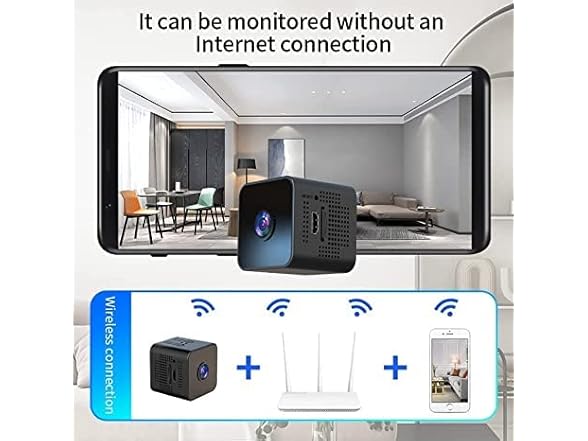GDENZL Mini Spy Camera 1080P