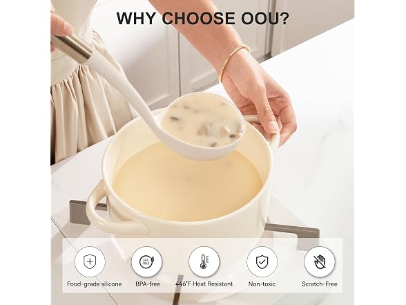 Silicone Kitchen Cooking Utensils Set