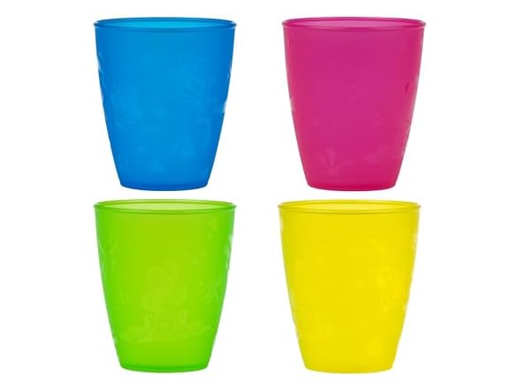 Nuby Plastic Fun Drinking Tumblers