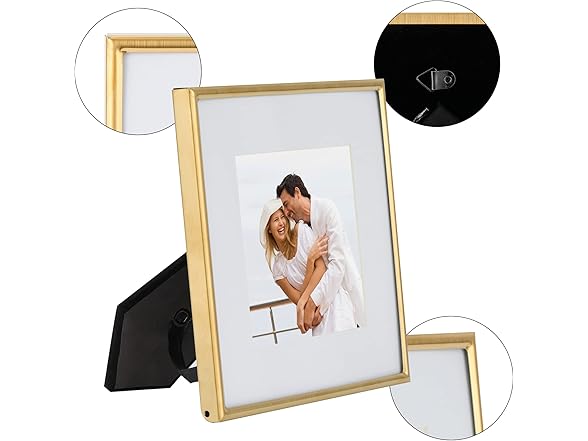 Square Metal Picture Frame 6"x6"