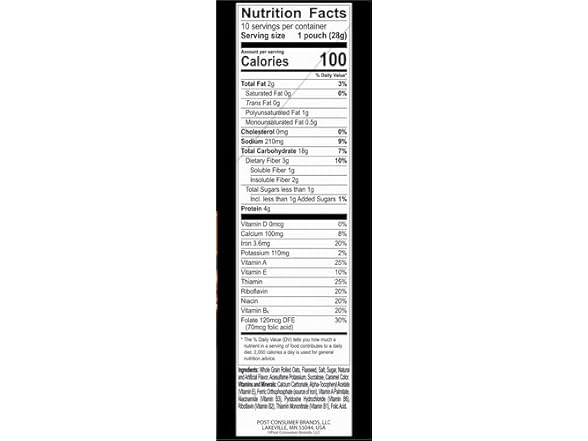 Better Oats Cinnamon Roll 9.8oz