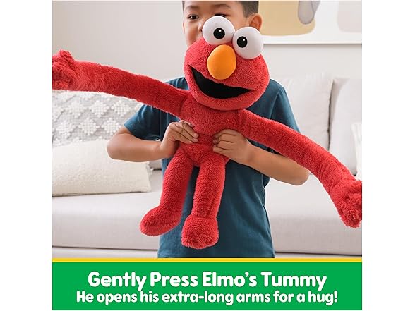 GUND Sesame Street Official Elmo Hug-a-Moves Plush