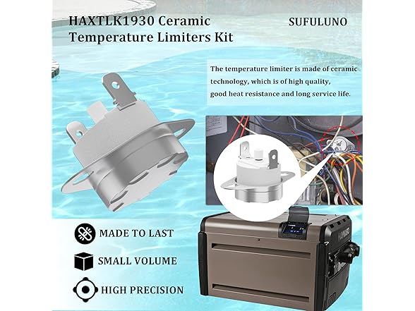 Pool Heater Temperature Limiters Kit