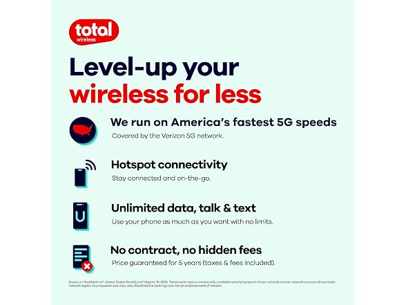 total wireless Samsung Galaxy A36 5G, 128GB Storage