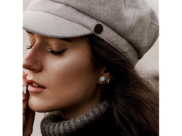 GIORGIA GIBBS 14K Gold Stud Earrings