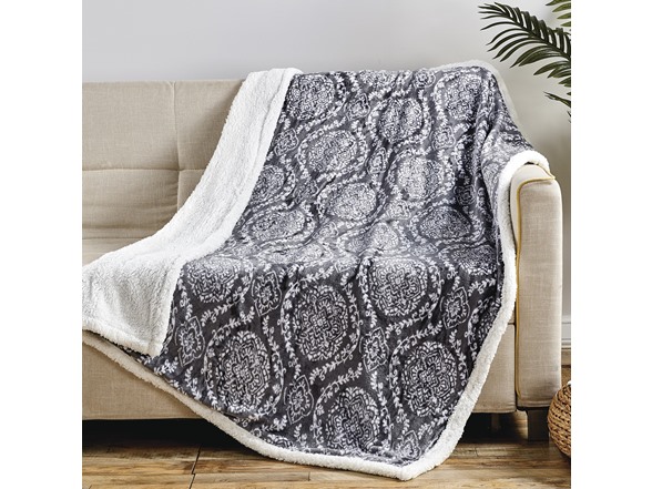 50 x 60 Printed Sherpa Throw Blanket - Gallery 4