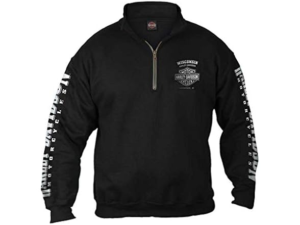 Harley-Davidson Men (XL) Lightning Zip Sweatshirt