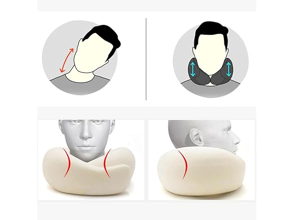 Generic Travel Neck Pillow for Airplanes