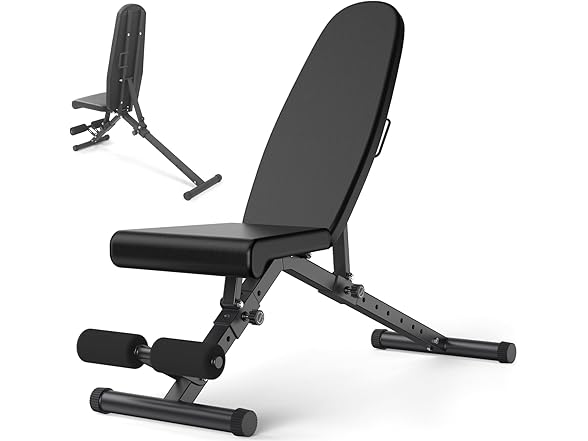 Towallmark Adjustable Weight Bench