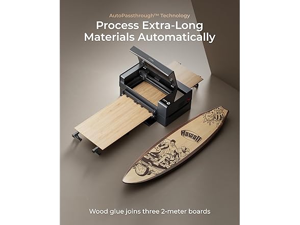 xTool RP1030630 P2S 55W CO2 Laser Cutter Grey - Gallery 8