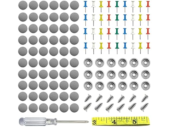 stymart stymart 60 pcs Car Roof Snap Rivets Reta