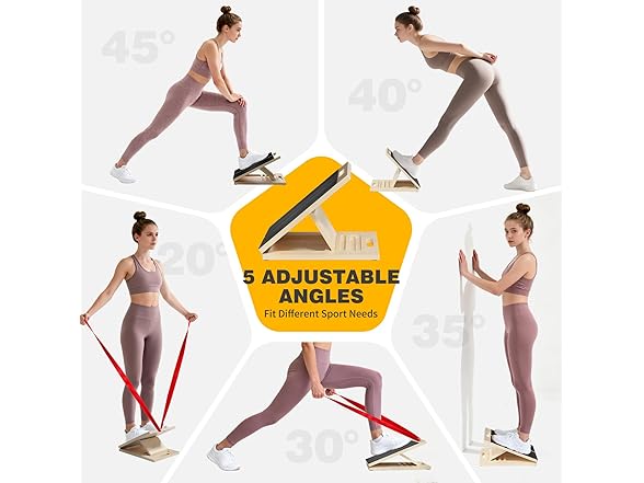 Grcill Slant Board for Calf Stretching