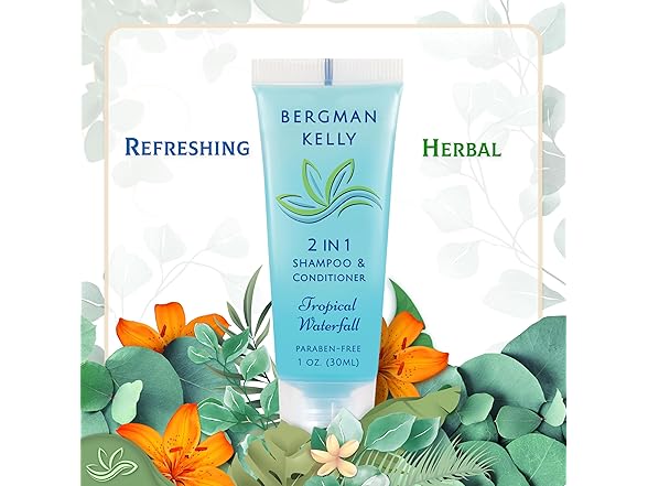 Bergman Kelly 2-in-1 Shampoo 1oz 100pk