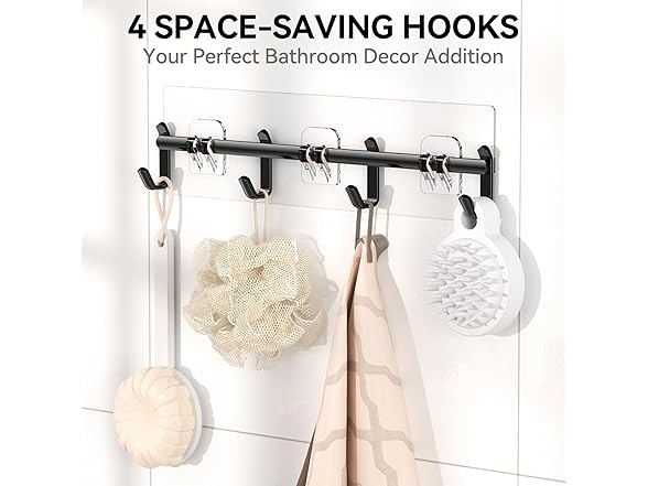 6 Pack Large Capacity Shower Caddy