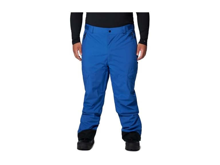 Columbia Men's Powder Stash II Pant, Mountain Blue/Black, Large