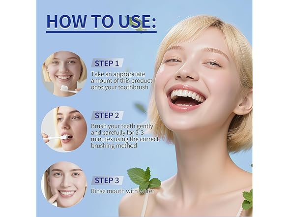 3-Pack Hydroxyapatite Toothpaste