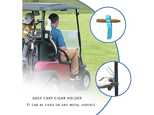HOLEPU Golf Cart Cigar Holder