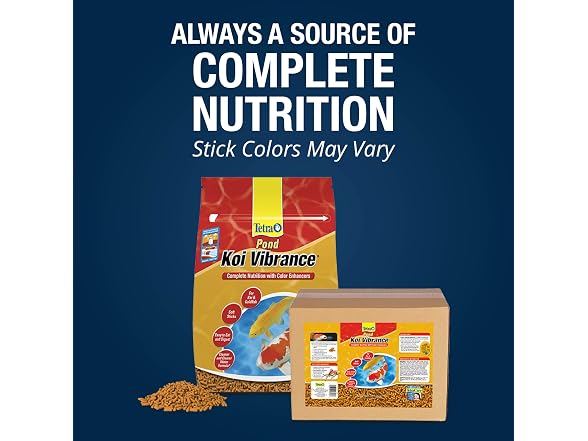 Tetra Pond Koi Vibrance Soft Sticks, Floatin
