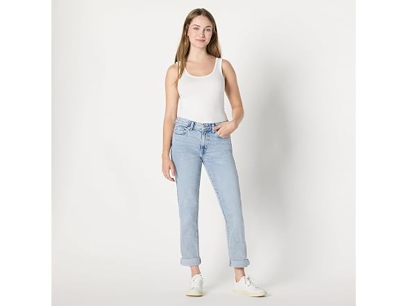 Amazon Essentials Women Jean Iced Blue Light Wash