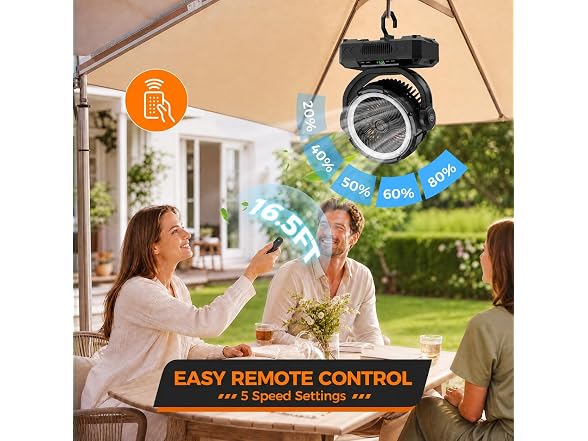Ausic 11-Inch Rechargeable Camping