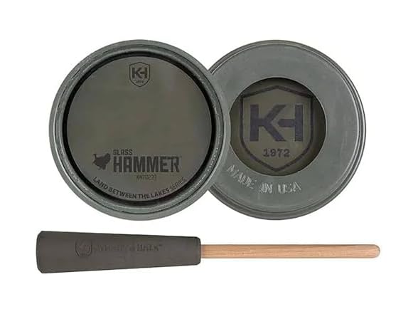 Knight & Hale Glass Hammer Pot Turkey Call Hunting
