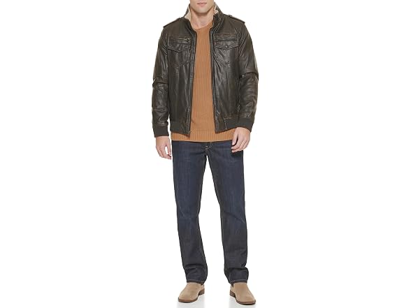Levi's Men's (2XL) Men's Vintage Deer Faux Leather