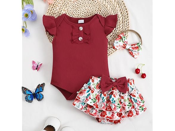 ABCRR Newborn Baby Girl Clothes