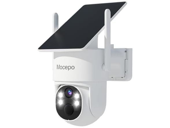 mocepo Solar Outdoor Camera 4MP WiFi