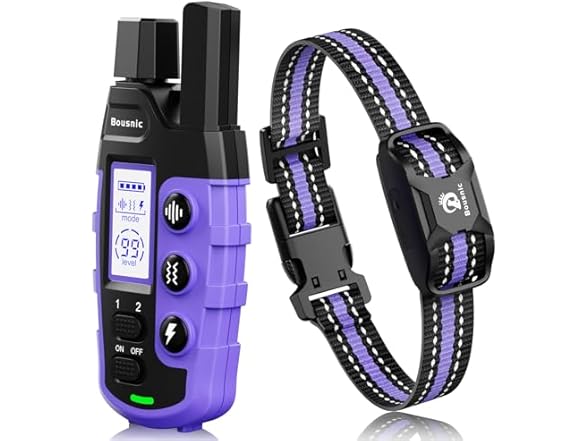 Bousnic B0CWTVJ6XJ Dog Shock Collar