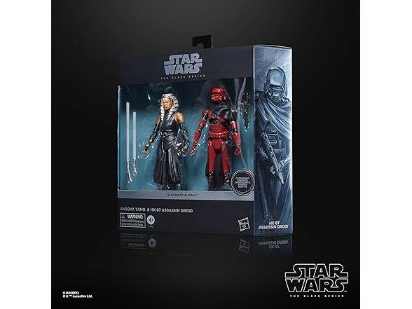 The Black Series Ahsoka Tano & HK-87 Assassin Droid