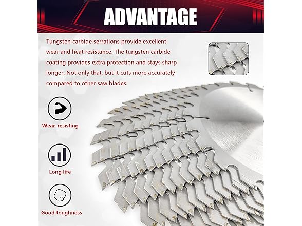 wesleydrill 6.5" Circular Saw Blade 10pk