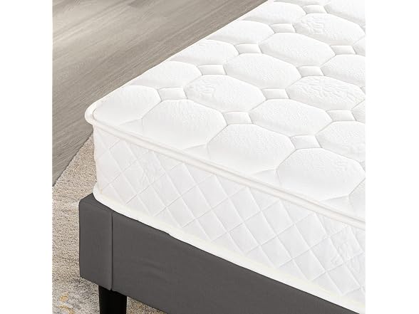 Best Price Mattress 8 Inch Tight-Top Pocket Spring Queen Mattress