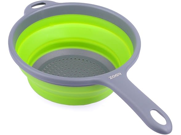 ZOER Kitchen Foldable Pasta Colander