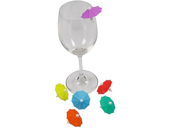 1 1/2" Umbrella Multicolor Silicone
