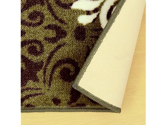 Superior 2'x3' Traditional Floral Geometric Indoor Rug