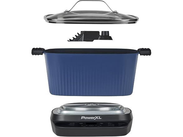 STIRMAX Midnight Blue 7.5QT Digital Multi-Cooker