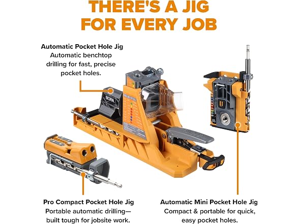 BORA Automatic Mini Pocket Hole Jig Kit - Gallery 8