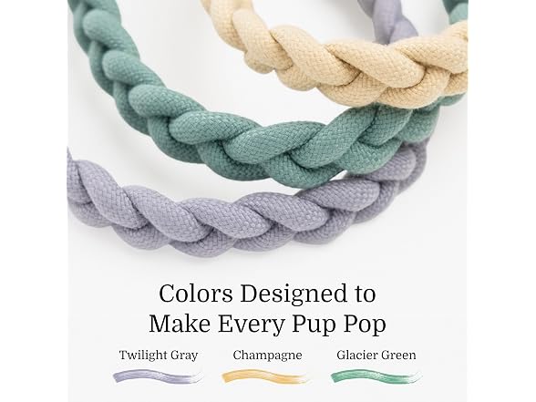 Fei & Eve Hand-Braided Dog Leash