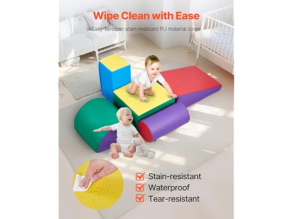 Soft Building Blocks, 5-Piece Set