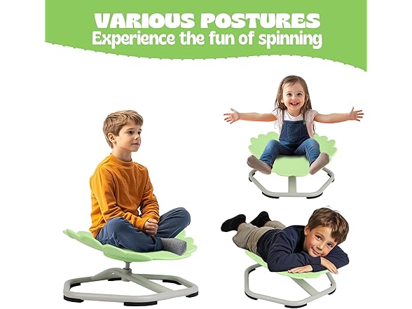 Dollate Sensory Swivel Chair for Kids