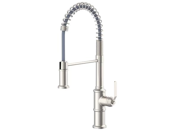 Gerber Kinzie Pre-Rinse Kitchen Faucet, Stainless Steel