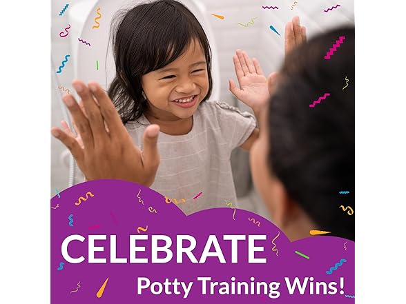 Mayfair Little2Big Toilet Seat with Built-In Tod