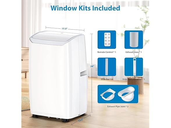 HobbyField 14,000 BTU Portable Air Conditioner