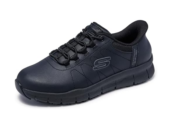 Skechers Men Nampa Hands Free Slip Ins Safety Shoe