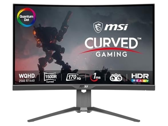 MSI 27" QHD Curved Monitor | MAG 275CQRF QD