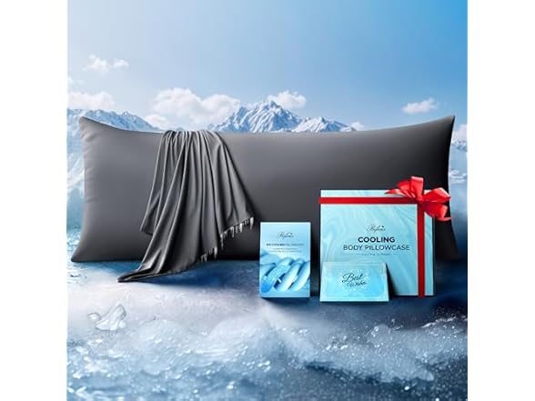 Rifens Ice Cooling Body Pillowcase