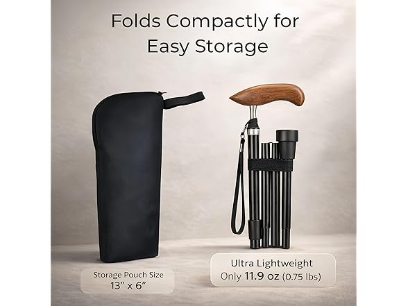 Carbon Fiber Folding Walking Cane